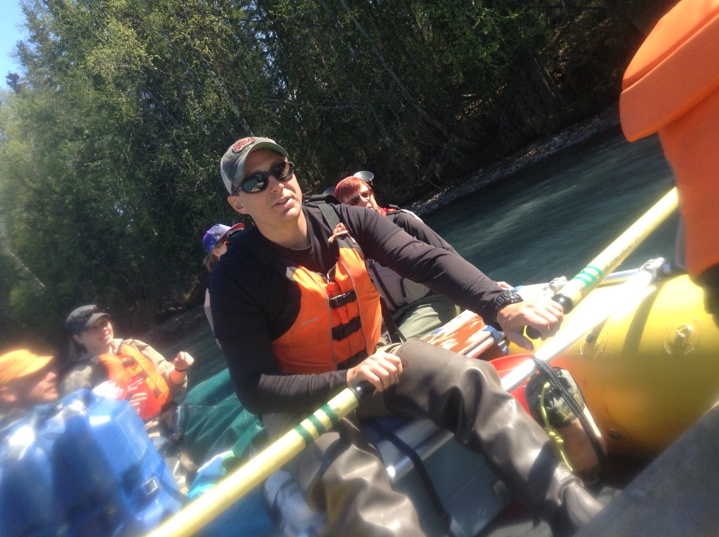 Adam Maire, adventure guiding in alaska, fins to spurs, whitewater rafting