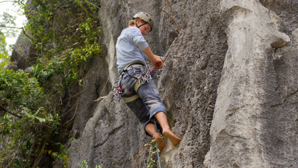 Max Matheson, Rock Climbing, Ha Long Bay, Vietnam, Fins to Spurs, Adventure Work