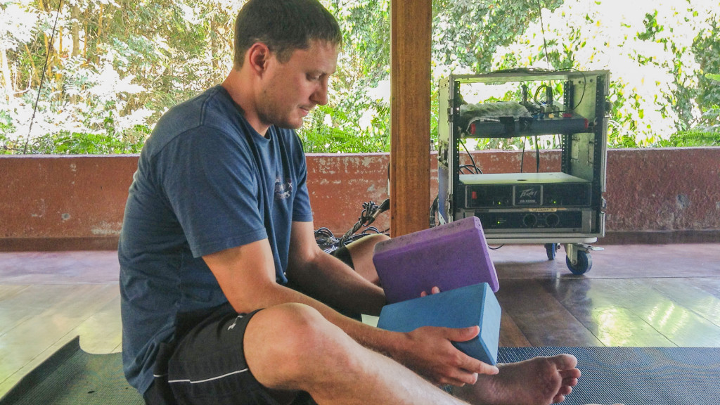 Adam Maire, Fins to Spurs, Ubud, Bali, Beginner's Yoga, Adventure Work Abroad